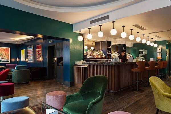 The Soho bar at The Groucho Club